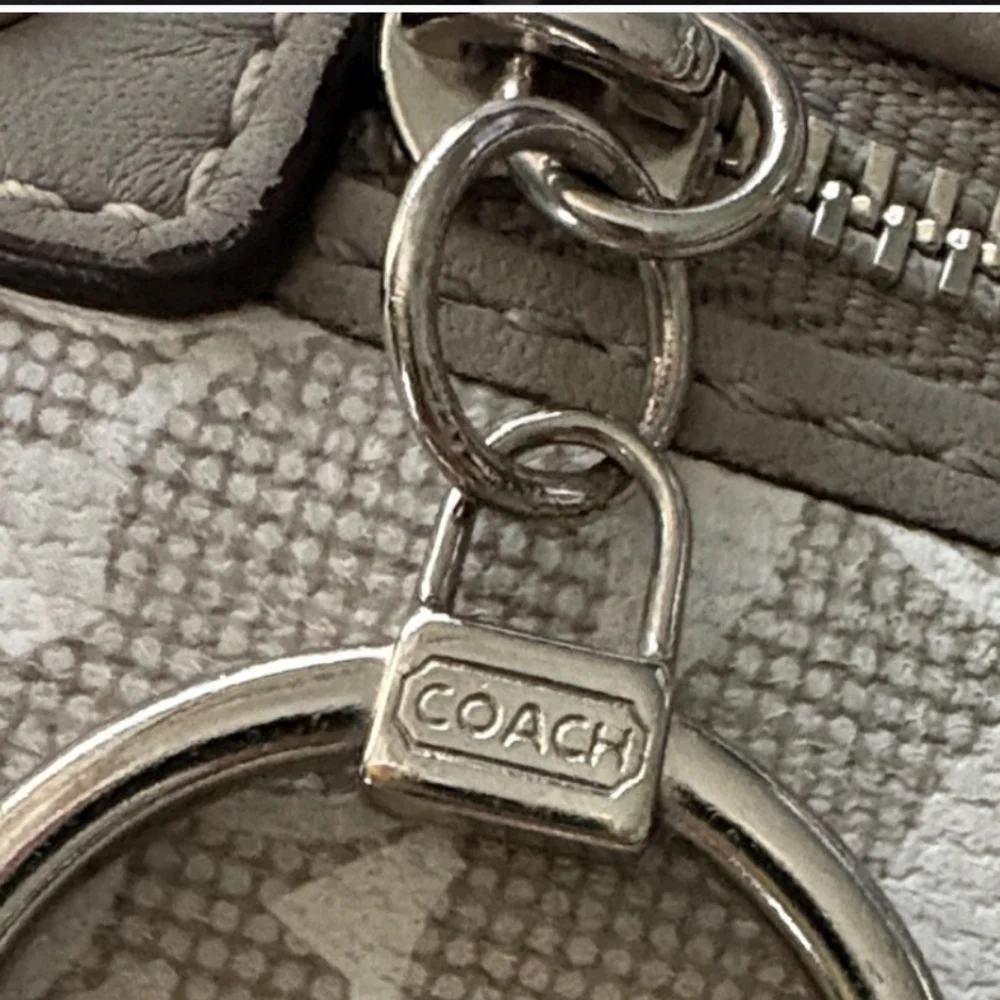 Coach Bias Signature Wristlet/Wallet EUC